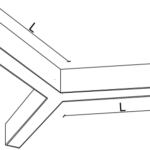 Y Linear Armatür boyutlu teknik ölçü çizimi — teknik görsel