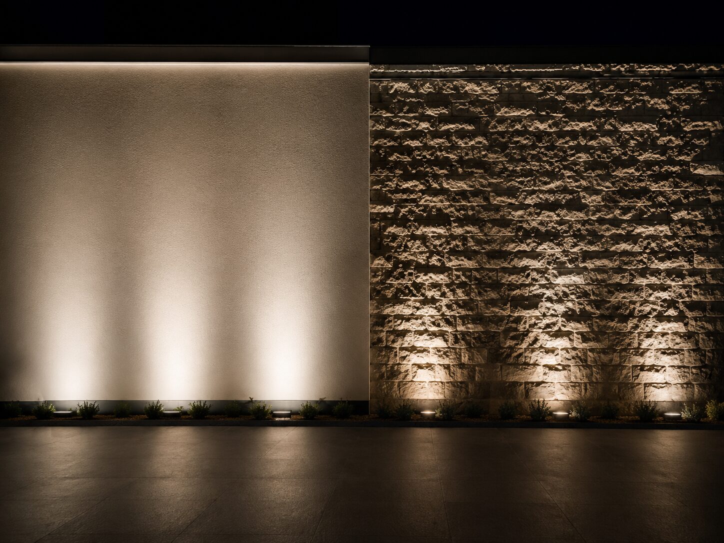 Wallwasher LED armatürde güç, lens ve montaj ilişkisi