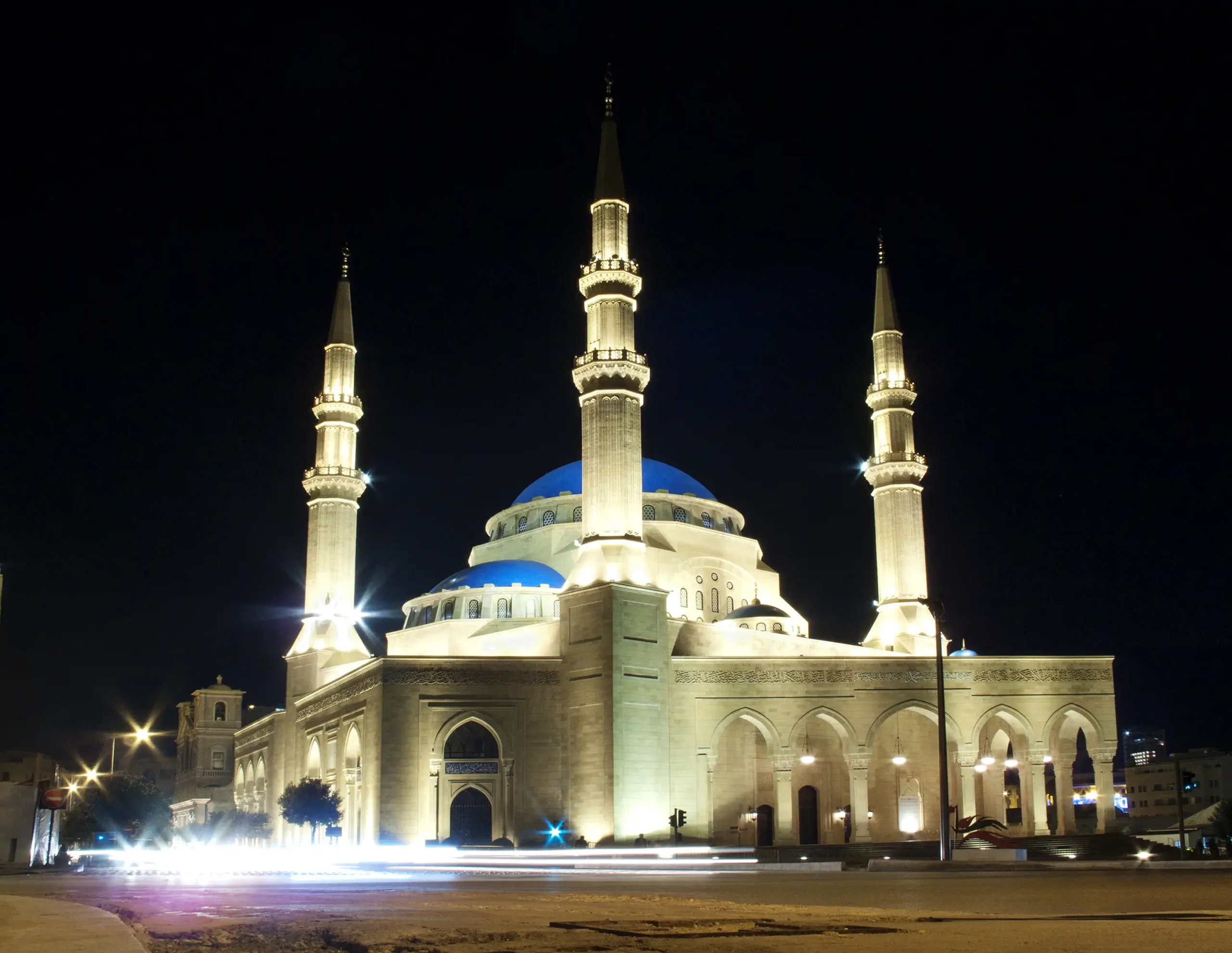 Cami minare aydınlatma led uygulaması