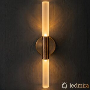 Eskitme Buzlu Tekli LED Aplik
