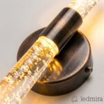 Eskitme Tekli Bubble LED Aplik detay