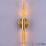 Gold Tekli Bubble LED Aplik