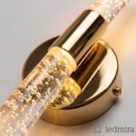Gold Tekli Bubble LED Aplik detay