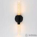 Siyah Tekli Bubble LED Aplik